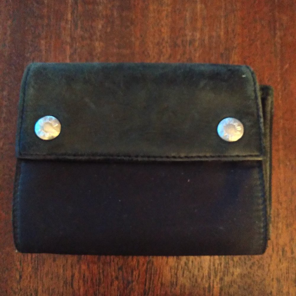 Prada Vintage Snap Closure Coin/Card Wallet